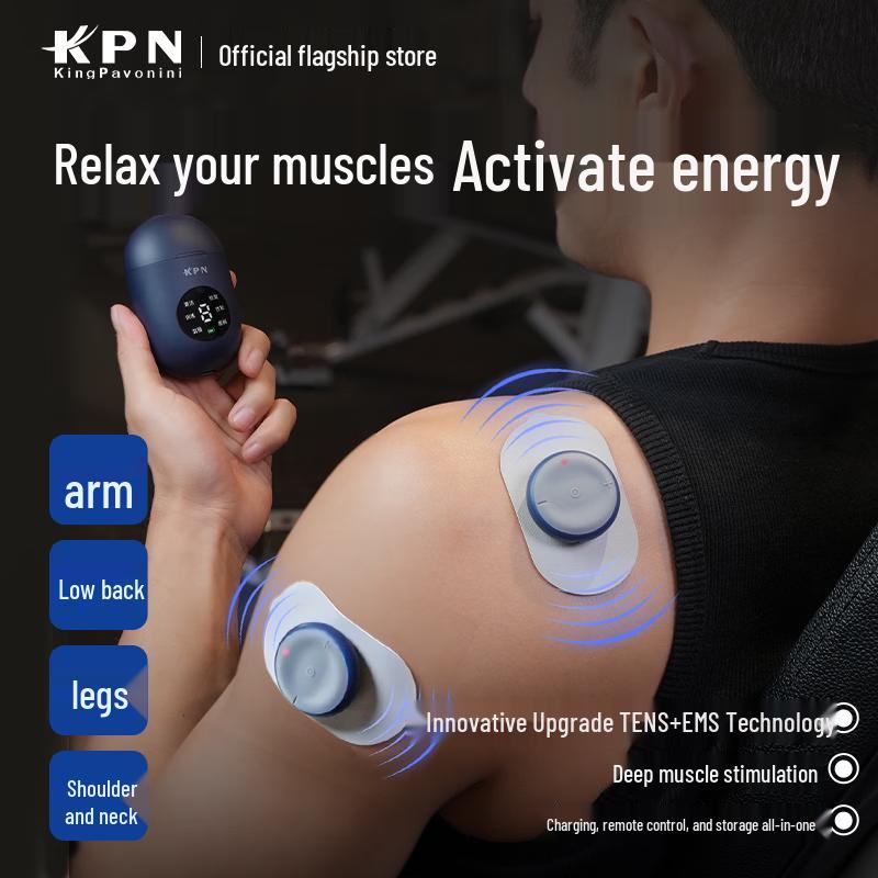 

KPN U8-Pro Electric Pulse Muscle Massager CN plug (adapter included)