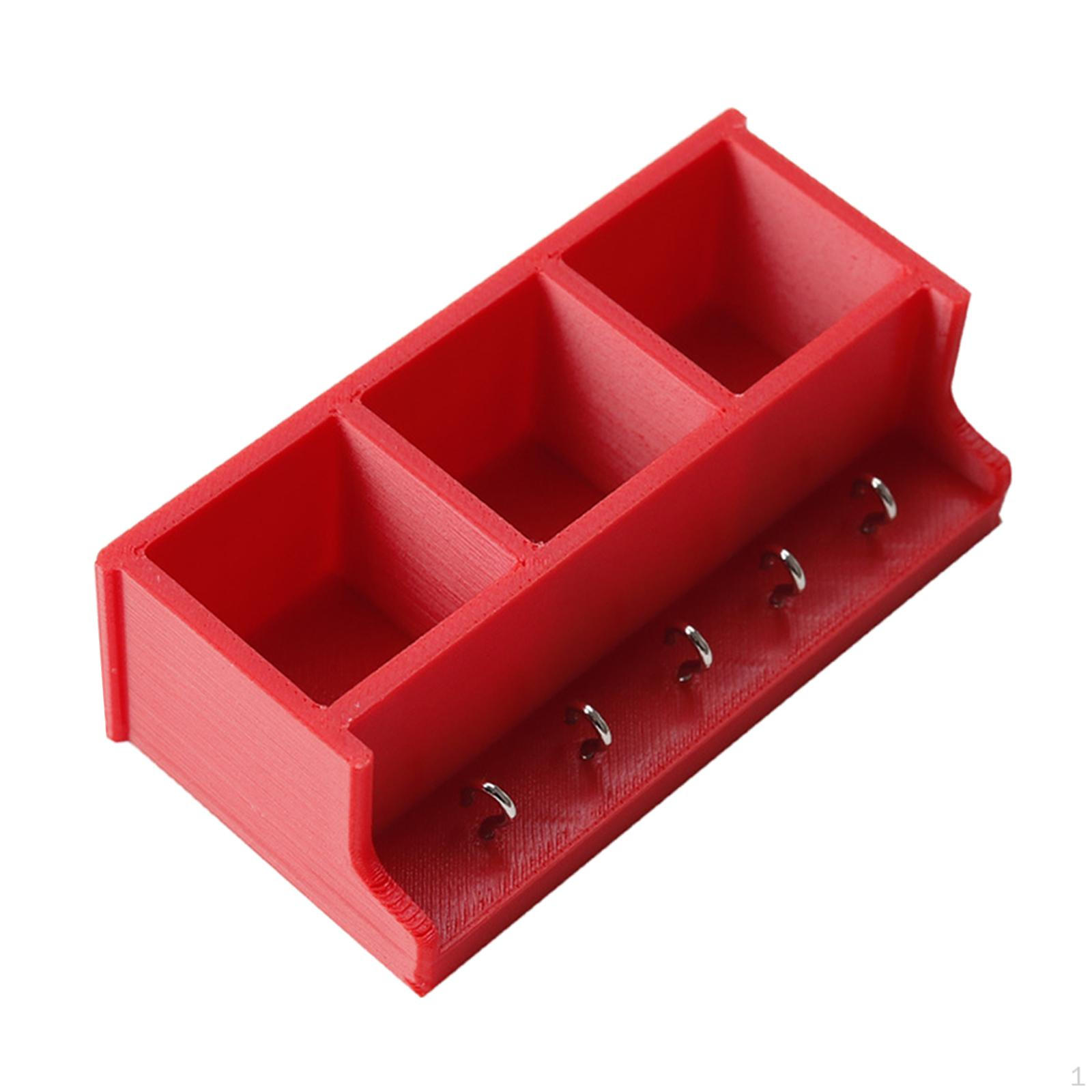 

Dollhouse Wall Storage Rack 1/12 Furniture Contemporary Organizer Simulation Miniature червоний