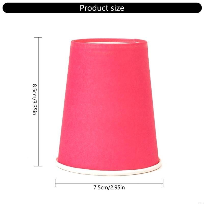 Pack Of 10 Disposable Single Wall Cups Hand Painted Drinking Cup Use Friendly Coffee Cups Durable And Leak Proof Design