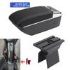 For Ford Fusion Armrest box For Ford Fiesta Mk5 Car armrest box Central storage Box Retrofit with USB Car Accessories
