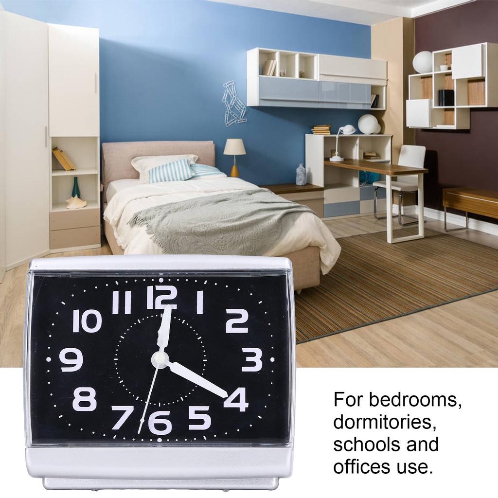 Silent Alarm Clock Simple   Desktop Alarm Clock Student Bedroom   Home Decoration
