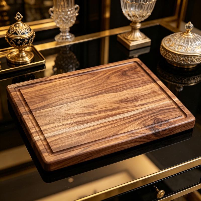 Thickened Acacia Wood Cutting Board - Heavy Duty for Home & Commercial Use