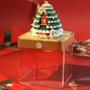 Festives 3D Paper Sculpture Calendar with LED Light 2025 Desk Memo for Everyday Use Notepad Carving Accessories