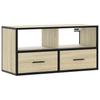 Vidaxl Szafka Pod Telewizor, Dąb Sonoma, 80X31X39,5 Cm