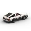 Creative AE86 Sports Car MOC Model - Lego-Compatible Building Blocks, Racing Car Educational Toy