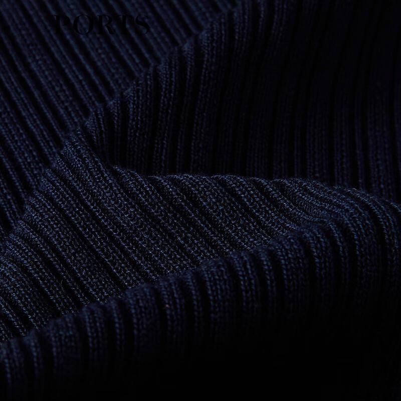 PORTS Women's Round Neck Long Sleeve Knit Sweater