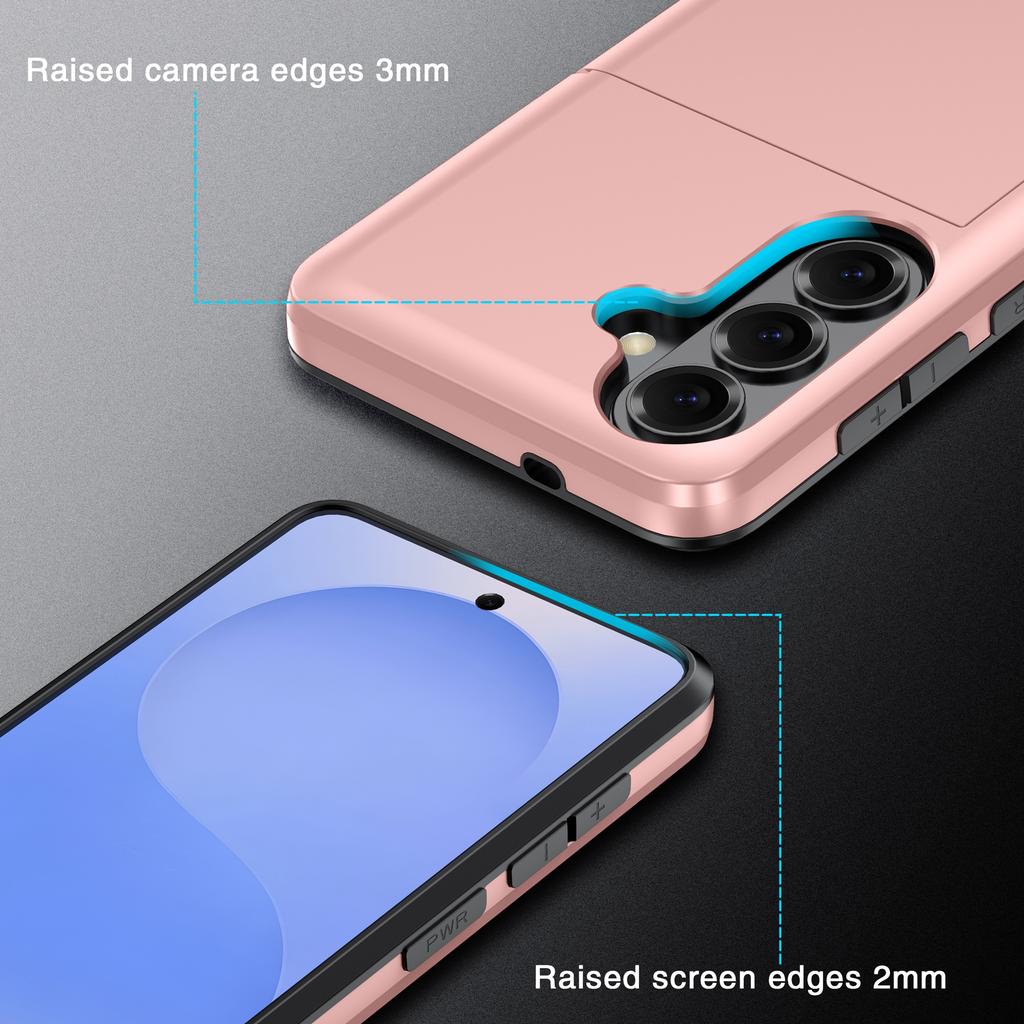 For Realme 16 5G WANLONFENG QT Series Magnetic Case Kickstand Carbon Fiber Texture PC TPU Phone