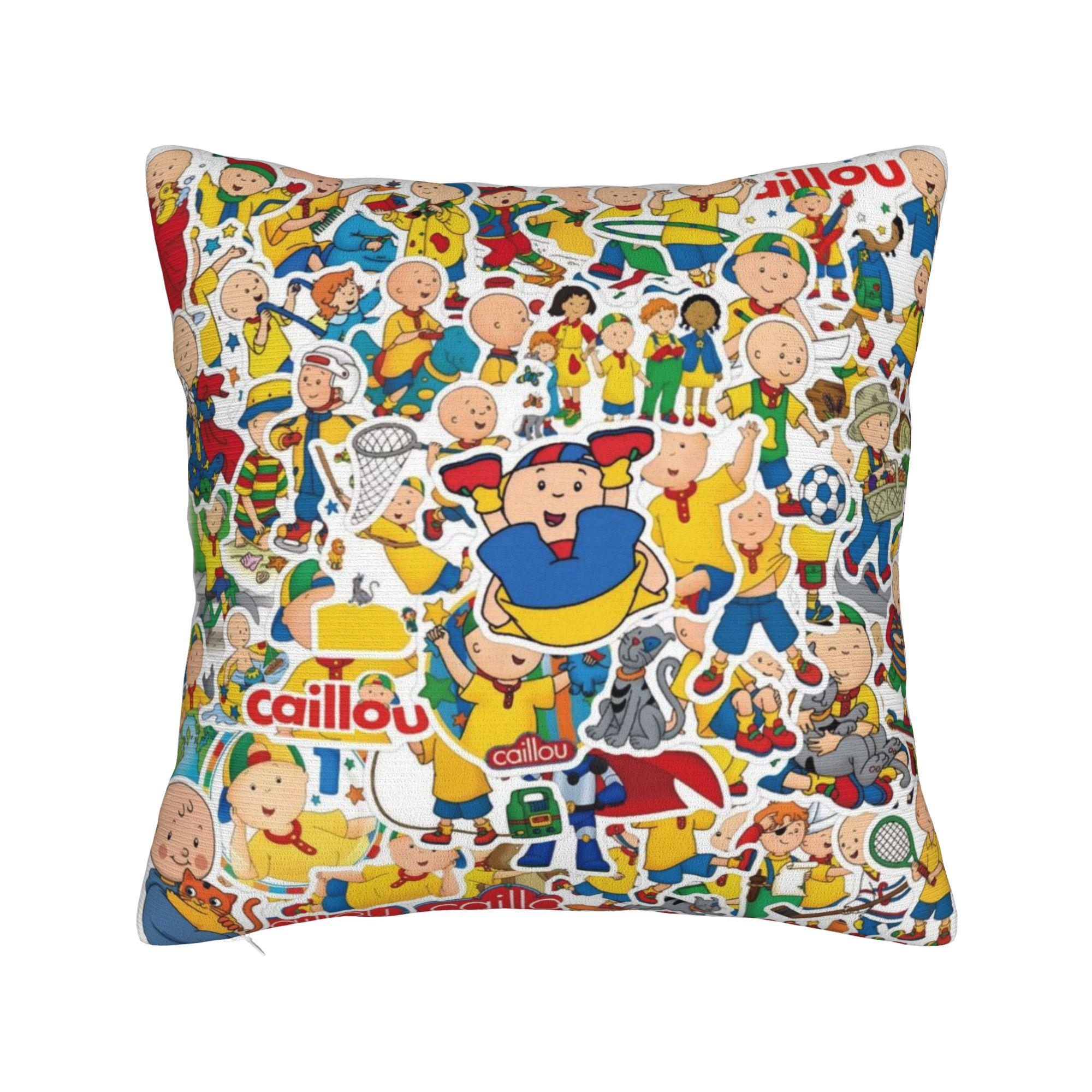 

Home Decor Baby Friend C-Caillou Pillowcase Accessories Pillow Cover Square Multi-Size 20x20in 50X50cm