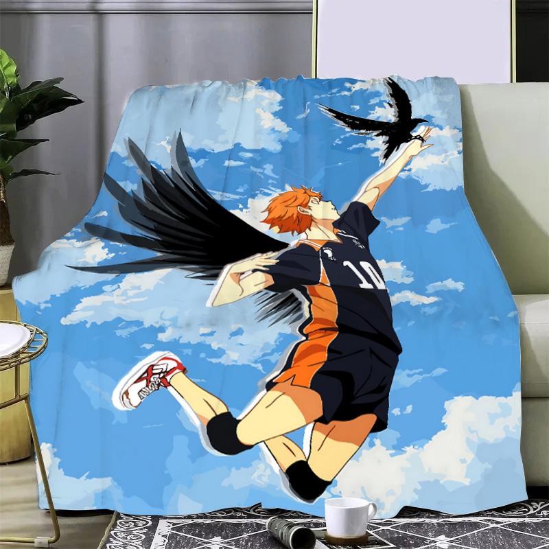 Hot Anime Haikyuu! Printed Blanket Picnic Blankets Warm Blanket Soft and Comfortable Blanket Home Travel Birthday Gift