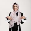Chiffon Embroider Scarf Elegant Headscarf Shawl Versatile Ramadan Shawl  Women Headwear