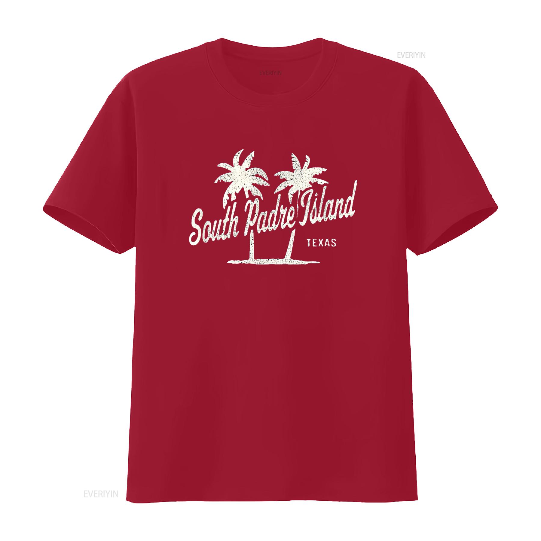 Mens South Padre Island Texas Vintage 70S Palm Trees T Shirt Black X Large vintage Washed Slightly designer clothes fashion S