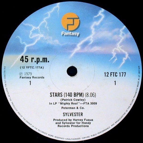 12inch Record SYLVESTER - Stars / Body Strong 12FTC177 Fantasy 1979 UK Soul/Funk Used