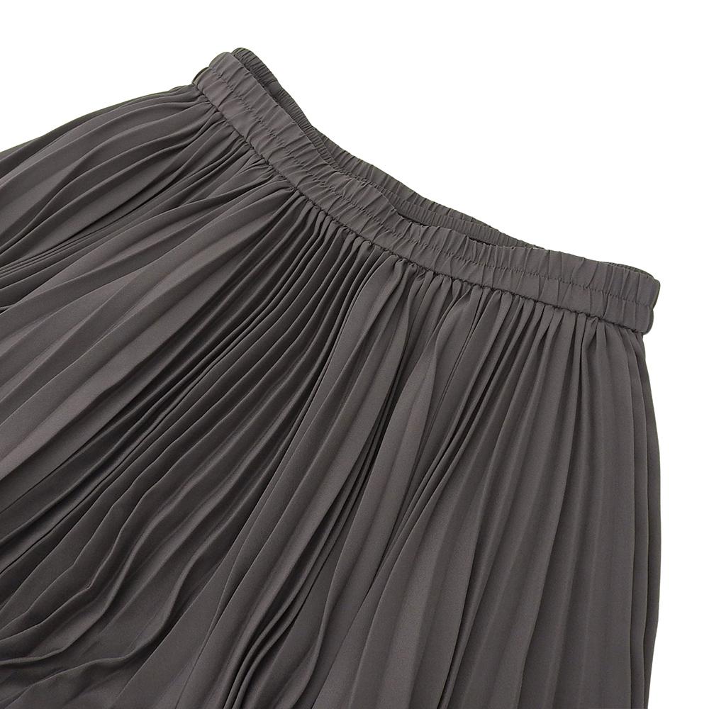 Theory Luxe Excellent Condition Refined Pleats Pilil Skirt, Women's, Gray, Size 36, Made In 1924 Skirt 36 grayUsed