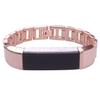 Elegant Stainless Steel Watch Band Wrist Strap For Fitbit Alta Hr With Quick Release Clasp