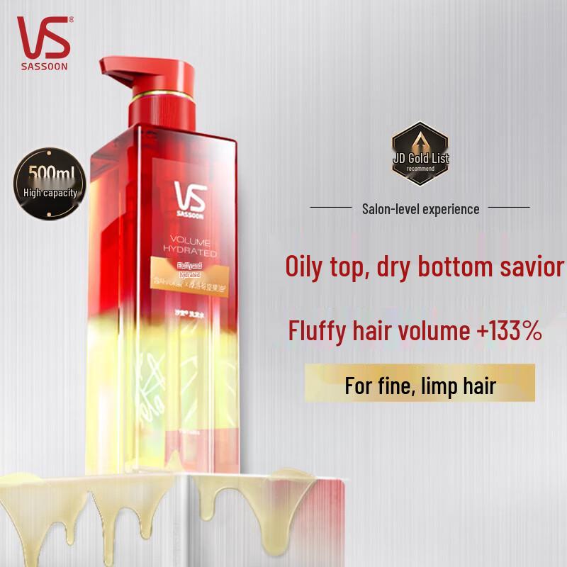 Vidal Sassoon Fluffy & Moisturizing Shampoo
