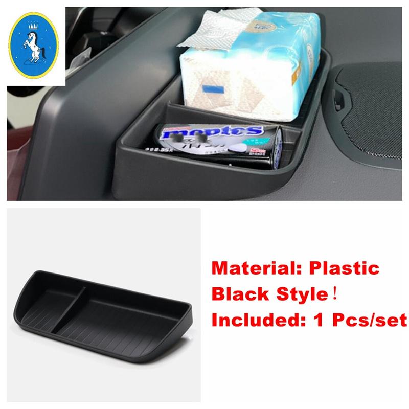 Auto Interior Dashboard Storage Box Center Console Organiser Decor Accessories For BMW X3 G01 2018 -  / X4 G02  -
