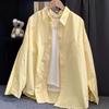 Women's Pure Cotton Loose Slimming Shirt Jacket for Spring, Summer, and Autumn Sun Protection