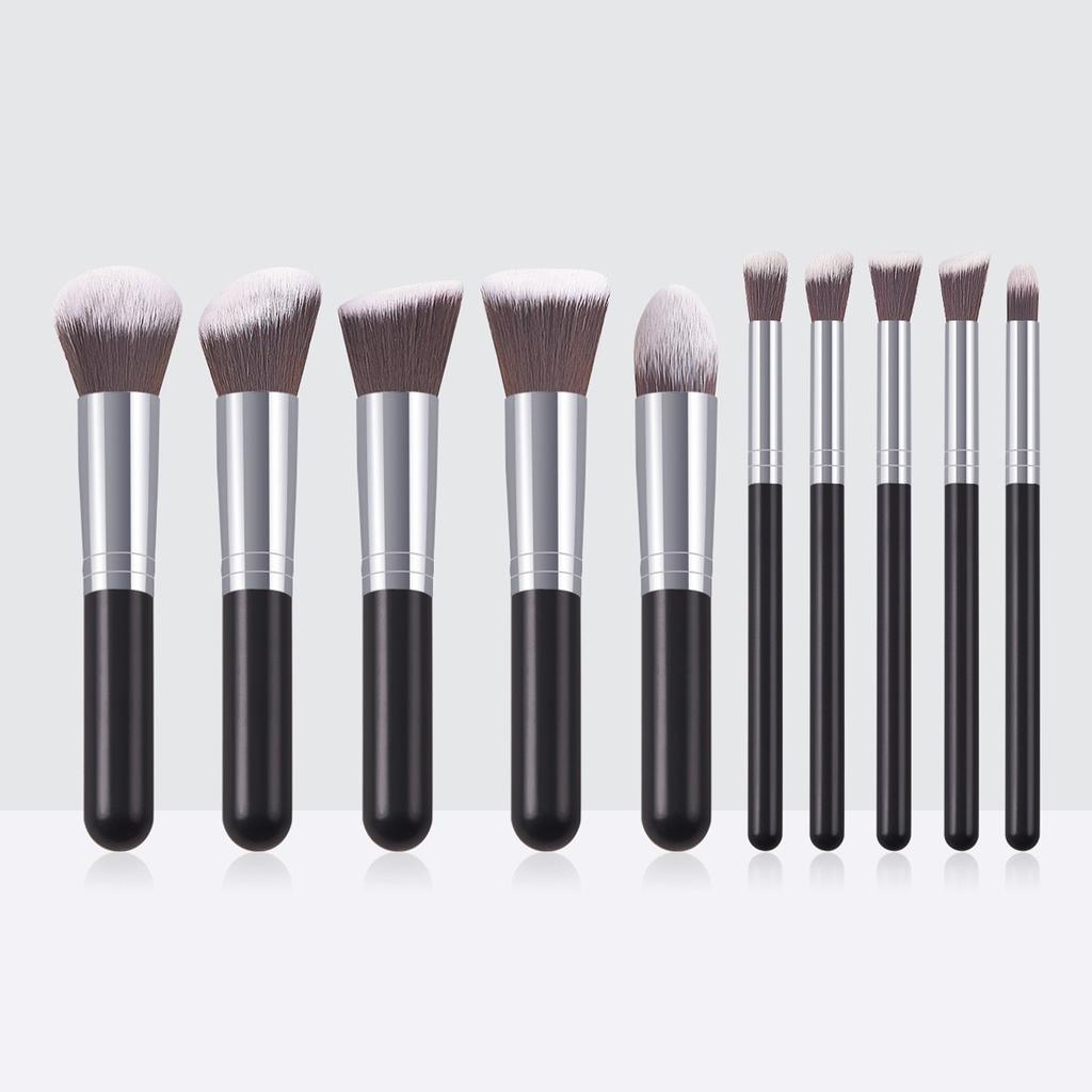 10PCs Minin Makeup Brush Set Cosmetict Makeup For Face Make Up Tools Women Beauty Professional Foundation Blush Eyeshadow beauty