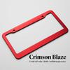 License Plate Frames - Create Your own Personalized License Plate Frame with Text or Graphics, Stylish and Durable Aluminum Frame, fits Standard US