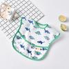 Waterproof Soft Bib for Babies & Toddlers, Long Sleeve Smock, Anti-fouling, Easy To Clean, Comfortable, Suitable for Eating