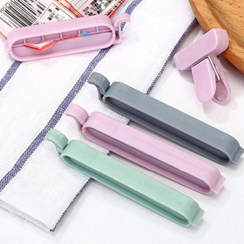 12/24pcs Colorful Plastic Food Clips,Multifunctional Kitchen Sealing Clips, Suitable for Snacks,Tea Bags, Chips,Cereal Boxes