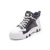 Trend tooling boots women's winter and autumn new high-top casual short boots velvet little white women's shoes platform Martin boots