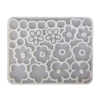 Flower Pendant Silicone Mold Resin Casting Molds for Epoxy Resin UV Resin Pendant Earring Jewelry Keychain Making