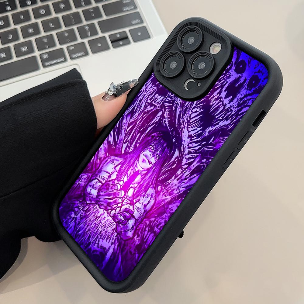 JJK Mahito Phone Case for iPhone 17 16 15 14 13 12 11 Air Pro Max Plus Black Soft TPU Shockproof Cover