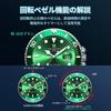Analog Quartz Water Resistant to 3 Stainless Rotating Date Luminous Large Perfect for Job and More Men's Watch, ATM, Steel, Bezel, Display, Display,