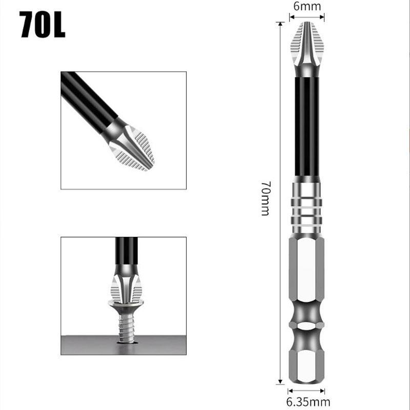 K5 Anti-slip Impact Strong Magnetic Head Screwdriver Head Drill High Hardness Cross Head High Torque Alloy Head Drill Bit