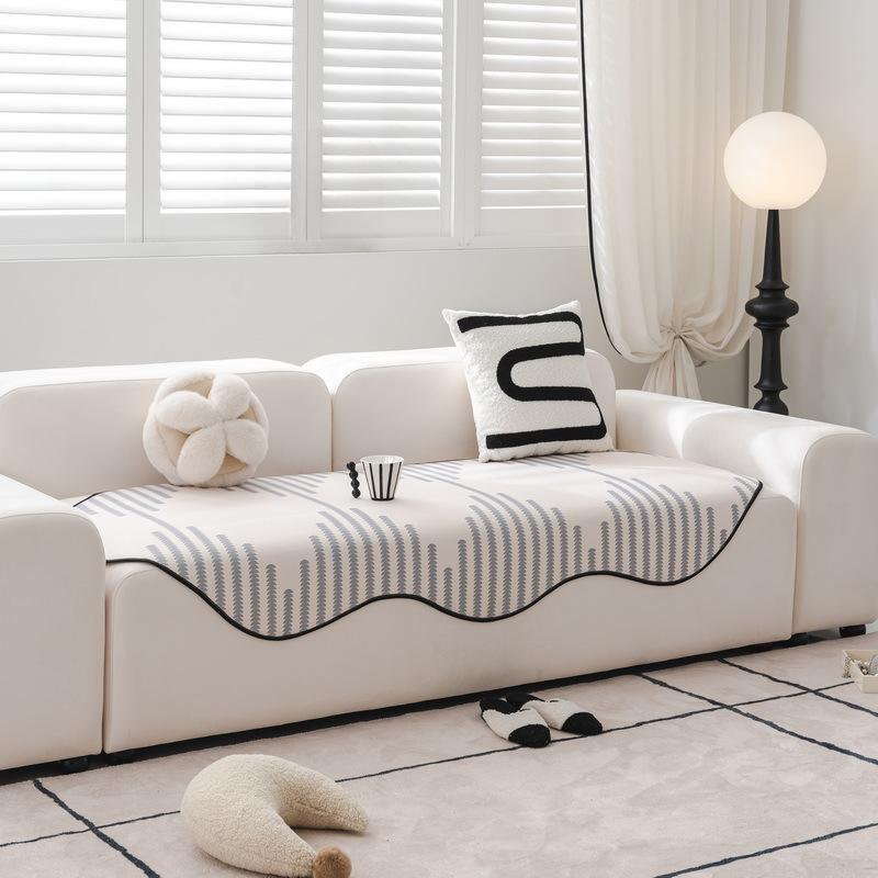 Special-shaped Chenille Sofa Cushion, Non-slip, Four-season Universal Cushion, High-end New Cover, Leather Sofa Cover