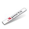 3D Metal Car Stickers Sport Emblem Decoration Accessories For Mitsubishi ASX Lancer Evo L200 Pajero Sport Attrage Xpander Mirage
