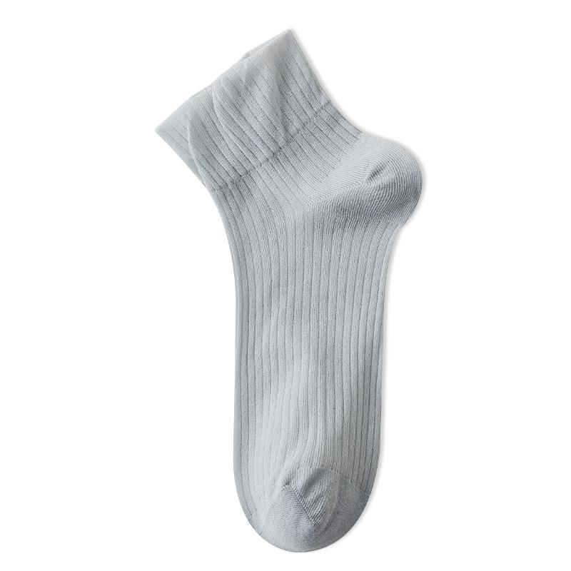 Summer Thin Ice Socks for Women, Boneless Crystal Silk Anti-hook Silk Short Tube Glass Fiber Ultra-thin Short Socks