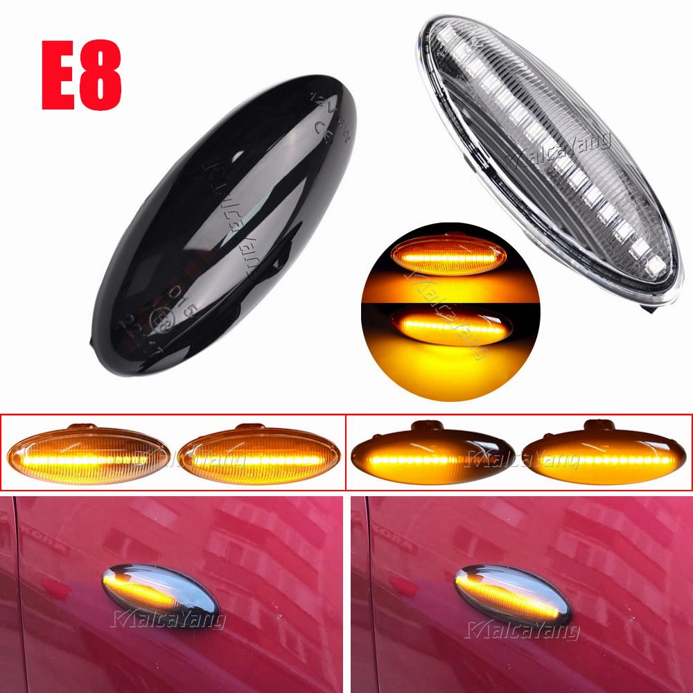 Energy Saving Dynamic LED Turn Signal Lamp Side Marker Light for Toyota Yaris RAV4 2005 2006 2007 2008 2009 Auris COROLLA