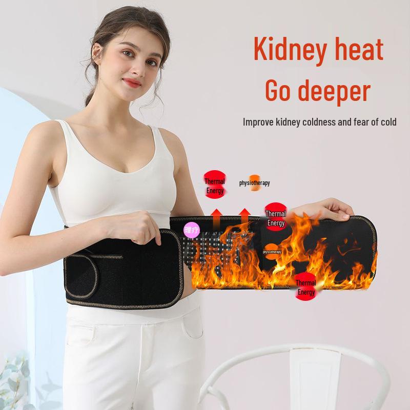 Infrared Red Light Therapy & Heating Waist Belt for Lumbar Support