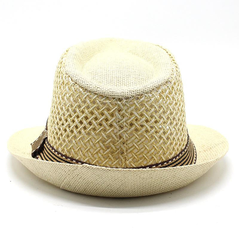 Parent-Child 2021 Spring And Summer Sunscreen Sunshade Beach Hat Children'S Sun Hat Jazz Top Hat Men