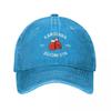 Vintage Hajime No Ippo KBG Design Baseball Caps for Unisex Distressed Denim Headwear Kamogawa Boxing Gym Outdoor Adjustable Fit Hat