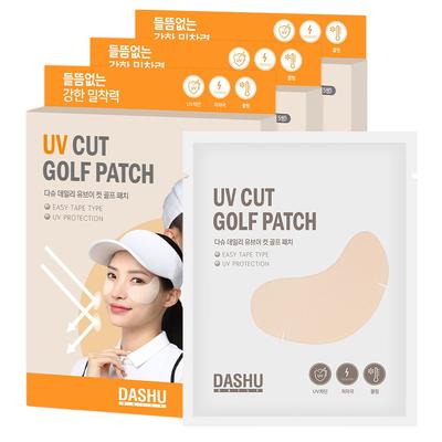 Toppa da golf Dashu Daily UV Cut, 5 pezzi x 3, 3 pezzi