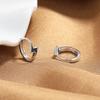Lightning Earrings Sterling Silver Ear Buckles Women'S Premium Sense Earrings Men'S Personality Unique Simple Earrings Earrings