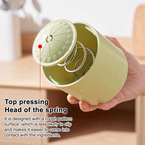 Ruční odstředivka na zeleninu Mini kuchyňský robot s ruční klikou Efektivní sítko na odkapávání Víceúčelový kuchyňský nástroj na salát Jogurt Nakládanou zeleninu