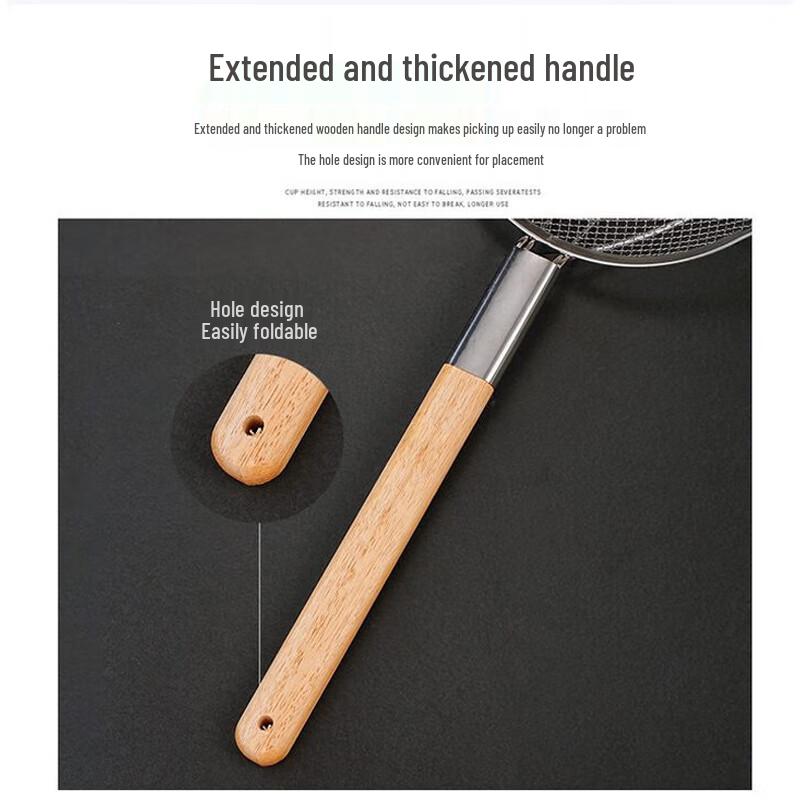 Edelstahl Netzschöpflöffel