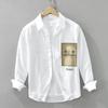 Men's Japanese Style Long-Sleeve Shirt: Youth Fashion, Casual and Loose Fit