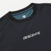 [Descente] Short-sleeved volleyball training jacket DV5SWB02U_BK00_S