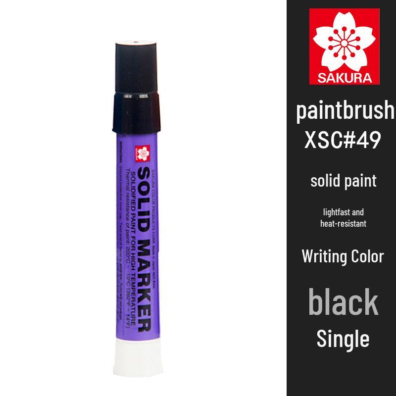 Маркер Sakura XSC с высокотемпературной твердой краской - Промышленный металл, Наружное, Подводное использование чёрный
