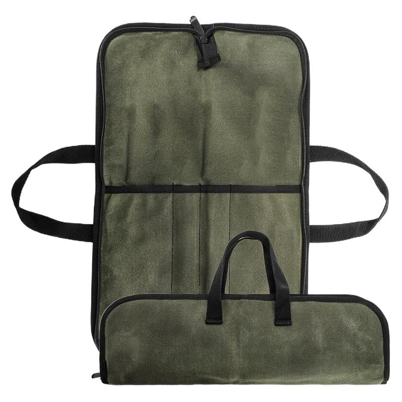 Portable Roller Tool Bags Multifunction Chef Knife Bag Practical Handbag Kitchen Portable Storage Bag Chef Bag File Roll Storage