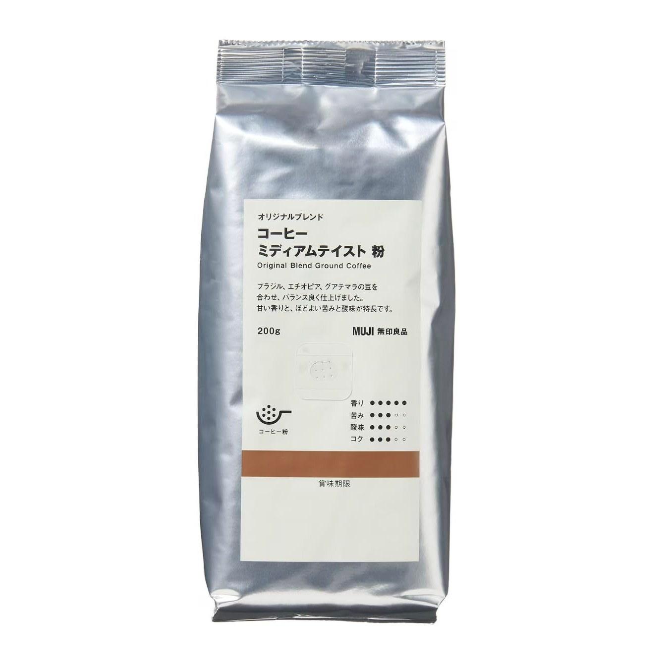 Muji Original Blend Coffee Medium Taste Powder 200g