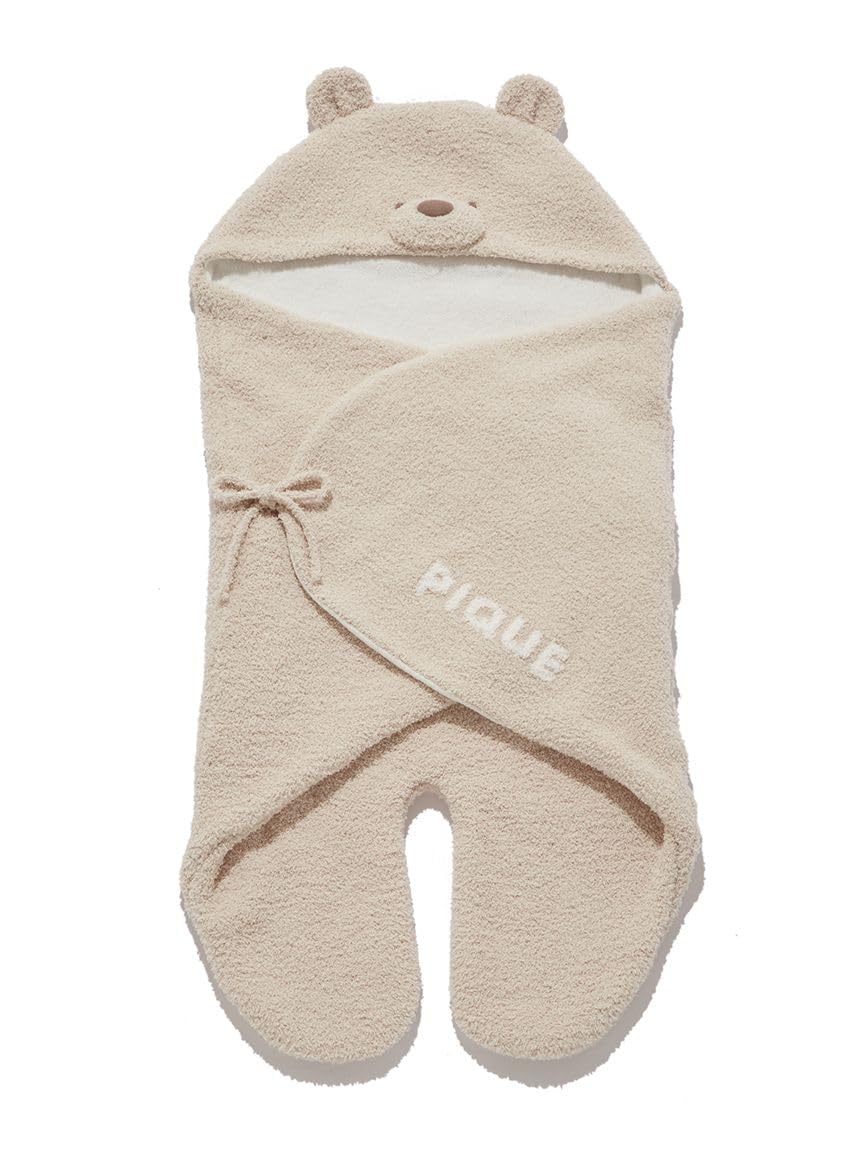 

EC Limited BABY Powder Bear Swaddle PBGG239119 BEG F [Gelato Pique]