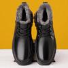 Winter Snow Boots for Men Thermal Lined Platform Boots Waterproof Outdoor Business Sports Shoes Comfortable Sole Warm Ankle Boot
