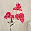 Iris Artificial Flower Realistic Faux Iris Flowers 33" Soft Fabric Indoor Outdoor Decor for Wedding Bridal Bouquets