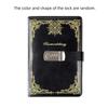 PU Leather Diary Writing Pads Hard Cover Personal Notebook Lockable Secrets Journal  Students